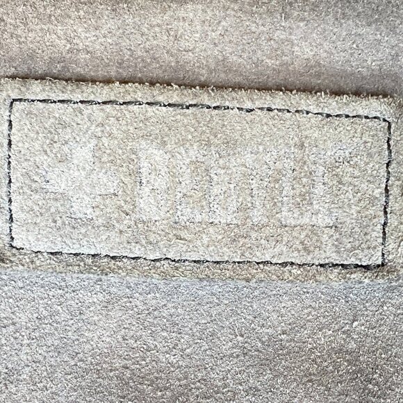 Beryll Gray Suede Tote Bag #159R - Picture 7 of 7